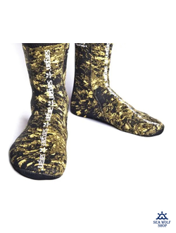 Носки неопреновые 9мм Sargan "АРГАЗИ" camo н/н р.XL-44/45