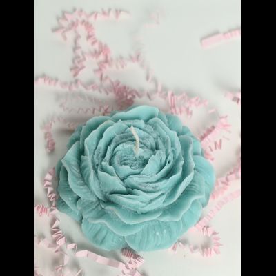 Свеча "Пион" Мята