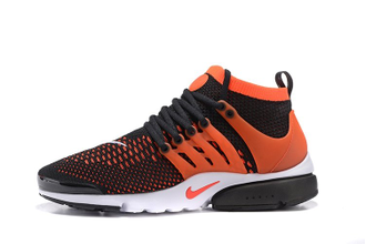 NIKE AIR Presto BLACK ORANGE (41-45) Арт. 414F-A