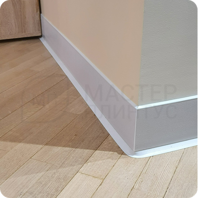 Плинтус ХДФ Dollken S100 100мм Х 2,575 м 1013/5012 Белый