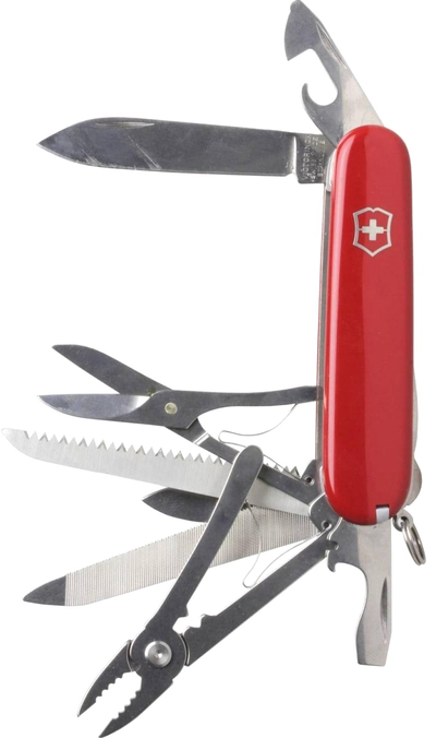 VICTORINOX Handyman 1.3773, 91 мм, 24 функций, красный