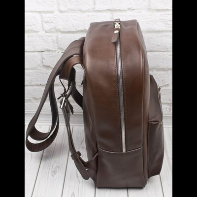 Женский кожаный рюкзак Albiate Premium brown (арт. 
3103-53)