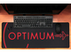 Большой игровой коврик для мыши Optimum, черный-красный
