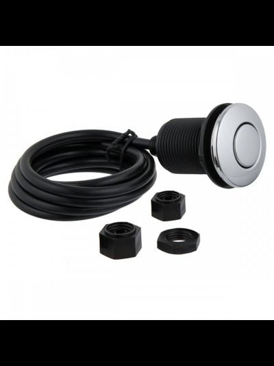 Кнопка пневматического управления арт4812, хром (модификация 1)