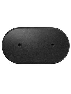 Универсальная подложка 2х-местн. ЭС "Ченая" под розетки выключатели ретро