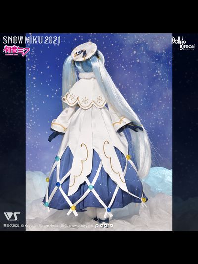 Одежда для куклы Мику Хацунэ (Cloth Dollfie Dream Hatsune Miku Snow 2021)