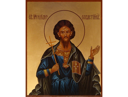 Иерофей, Священномученик, епископ Афинский. Рукописная икона.