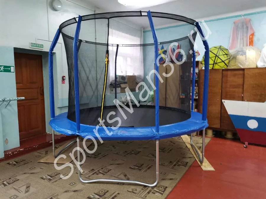 БАТУТ С ЗАЩИТНОЙ СЕТКОЙ "PERFETTO SPORT 10" ДИАМЕТР 3,0 М