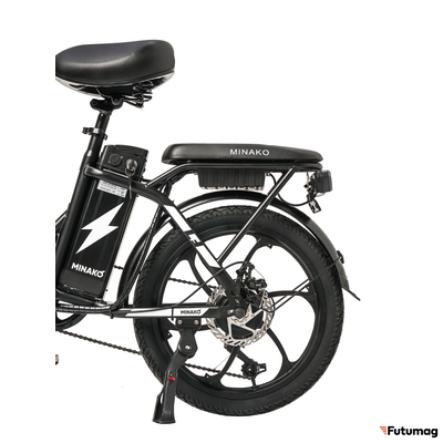 Электровелосипед Minako F7 черный
