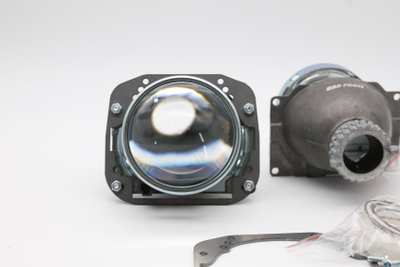 Комплект Koito Q5 D2 H4 с рамками для замены штатных ксеноновых линз автомобиля Nissan Murano Z51 (2009 - н. в. )