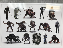 Стикеры Ведьмак №1