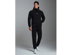 Теплый спортивный костюм мужской  12SKM-1601 (черный)