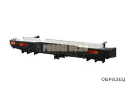 Задний силовой бампер серии Трофи на GREAT WALL Wingle 7 2018-2023 (03.146.01)