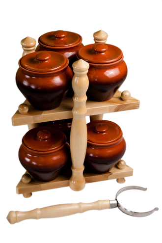 Набор "Вятская керамика" - 4 (4,3 кг.) (традиция)