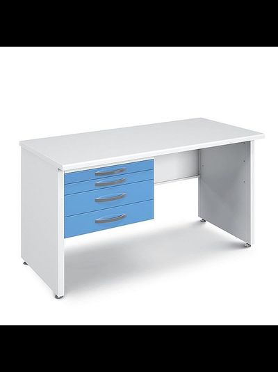 Стол врача металлический (высота 770 мм) СМЛ-4.0