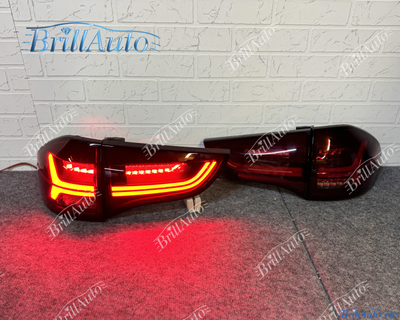 Задние фонари Mitsubishi Pajero Sport 08-16 красныe