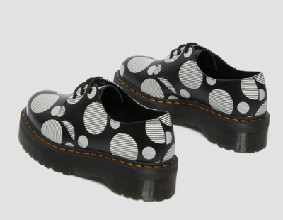 Полуботинки Dr. Martens 1461 Polka Dot черные