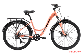 Велосипед TECH TEAM Scorpio 27.5" (персиковый)