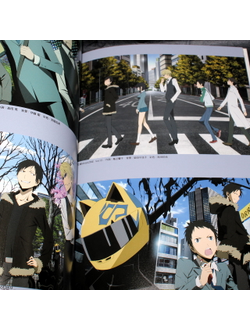Оригинальный Арт Бук Durarara!! - DRRR!! no Subete (Дюрарара!)