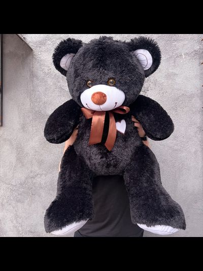 Плюшевый медведь 120 см черный Феликс