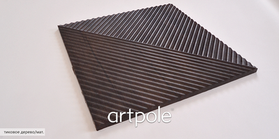 Гипсовая панель FIELDS platinum артикул D-0008-pl