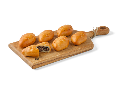 Пирожок печеный с ливером мини (20 г) (заказ от 10 шт.)