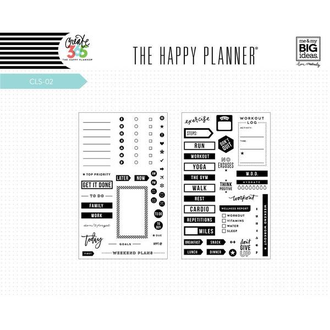набор силиконовых штампов "Create 365. The happy planner"