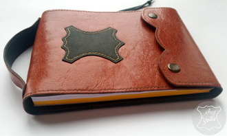 Мужской блокнот из натуральной кожи, кожаный ежедневник, ежедневник ручной работы, ежедневник спб