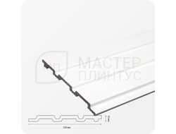 стеновая панель Grace 3D RAIL Белый