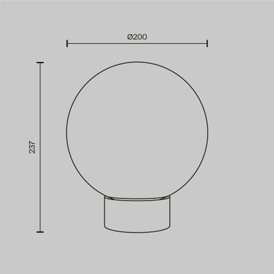 Настольный светильник Basic form, MOD321TL-01G3, Maytoni
