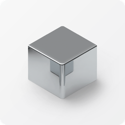 П-профиль 10х10 мм. из нержавеющей стали NEEXY PVS97-03 MR Зеркальный 2.7м.