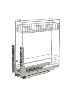 Бутылочница 200мм ALBA kargo С, с направляющими, с доводчиком 160*445*38