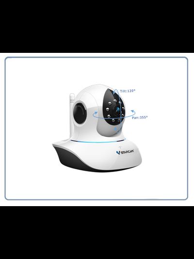 VStarcam. Видеоняня моторизированная WiFi/LAN видеокамера с DVR, Full HD (Я-диск y2)