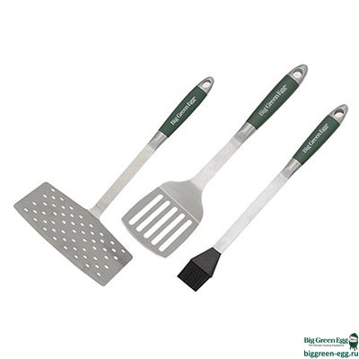 Набор BBQ для гриля Big Green Egg лопатки и кисточка, 127655