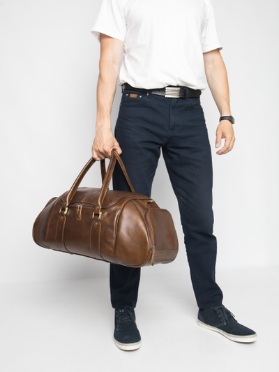 Дорожно-спортивная сумка Benevento Premium brown 
(арт. 4044-63)