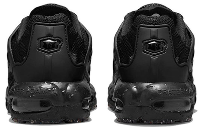 Nike air max plus triple black mens sales