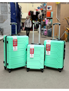 Чемодан маленький Neyron ABS S мятный