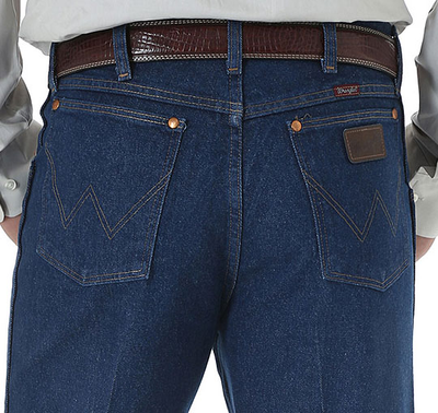 Джинсы 31MWZ Wrangler® Cowboy Cut® свободный крой [стираные]