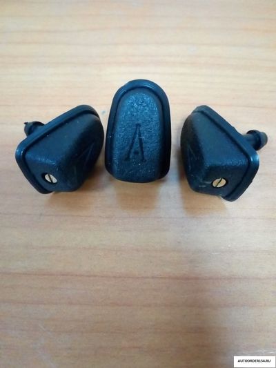 Жиклер омывателя лобового стекла веерная на гайке (A)