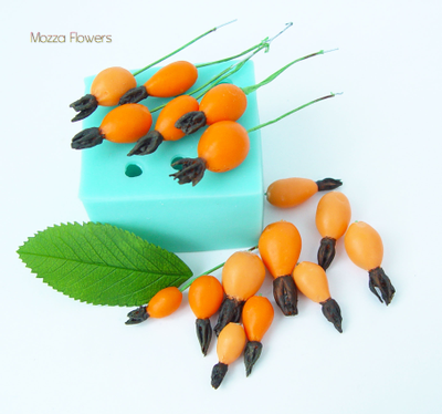 "Лесной шиповник " Силиконовый молд