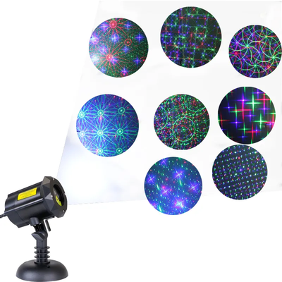 Лазерная подсветка для улицы и дома RGB 50 X-35P-B
