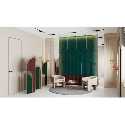 Гипсовая панель PARALINE + LED артикул M-0030