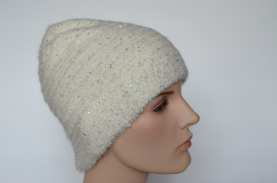 Vizio Италия 6927 CY шапка белая 2 цвет