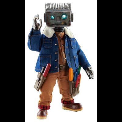 Неуклюжий робот Карри - Коллекционная ФИГУРКА 1/6 scale ClumsyBot  Curry - Whycat&amp;GEARHEADTOYS