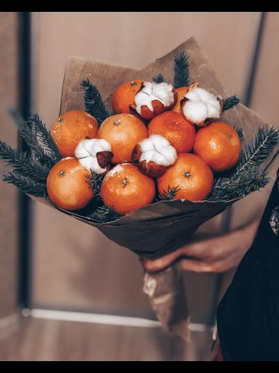 Букет новогодний "Мандарин"