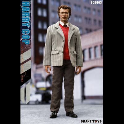ПРЕДЗАКАЗ - Гарри Каллахан (Клинт Иствуд, "Грязный Гарри")  - Коллекционная фигурка 1/6 Police series classic Harry Cop (SCB03) - SNAKE TOYS ?ЦЕНА: 19900 РУБ.?