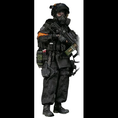 Пулеметчик СОБР - КОЛЛЕКЦИОННАЯ ФИГУРКА 1/6 RUSSIAN SPETSNAZ MVD SOBR PKM GUNNER (78095) - DAMTOYS