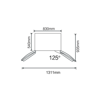 Холодильник Side-By-Side Korting KNFS 83177 N