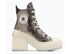 Converse Chuck 70 De Luxe Heel Metallic Gunmetal