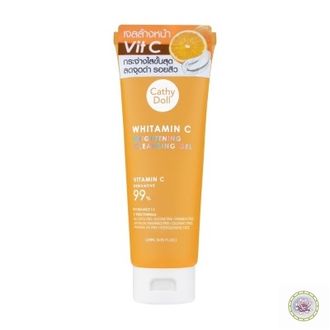 Осветляющий гель для умывания с витамином С 120 мл. Vitamin C Brightening Cleansing Gel Cathy Doll